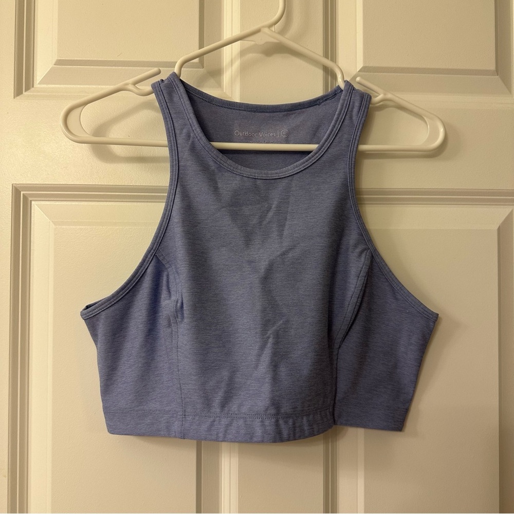 Outdoor voices long line sports bra